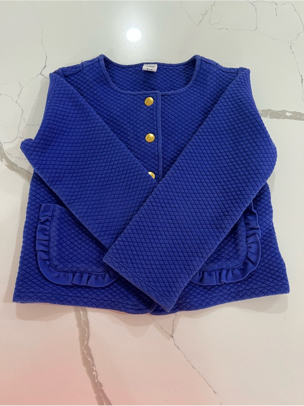Size 3-4 Janie and Jack Blue Jacket